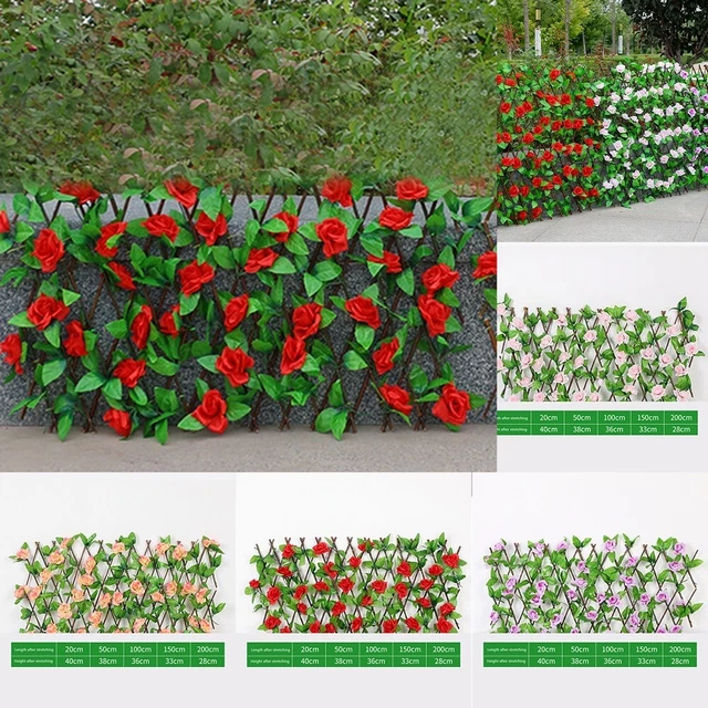 Pannelli Di Siepe Artificiale Con Foglie Di Bosso - Protezione UV Per Esterni E Interni, Schermo Privacy 23 M² Con Fascette Incluse