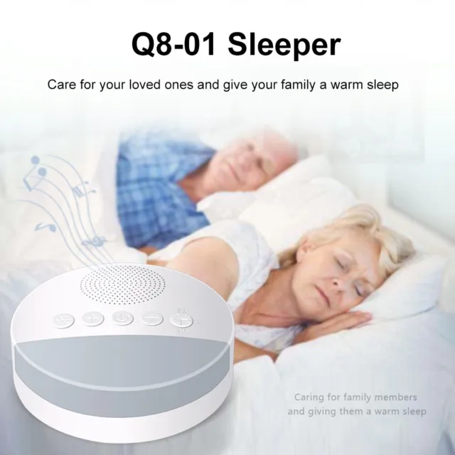 Aiuto per dormire in plastica con luce notturna musica misuratore di sonno portatile strumenti per la cura del bambino