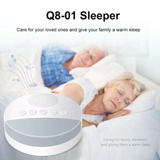Aiuto per dormire in plastica con luce notturna musica misuratore di sonno portatile strumenti per la cura del bambino