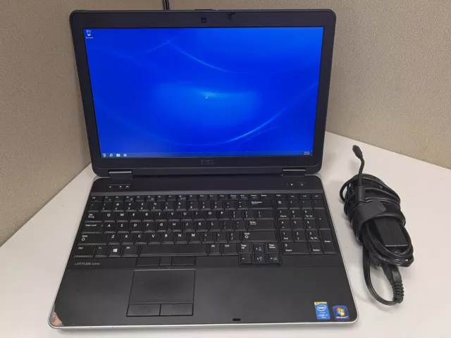 Dell Latitude E6540 15.6" Intel i7-4610M 8GB RAM 256GB SSD Win 7 laptop