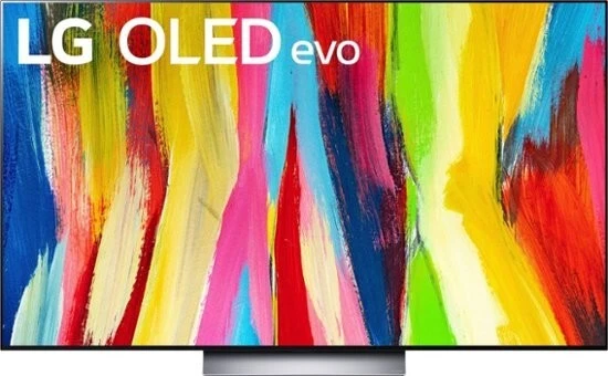 LG OLED77C2PUA 77" 4K OLED Smart TV - Black