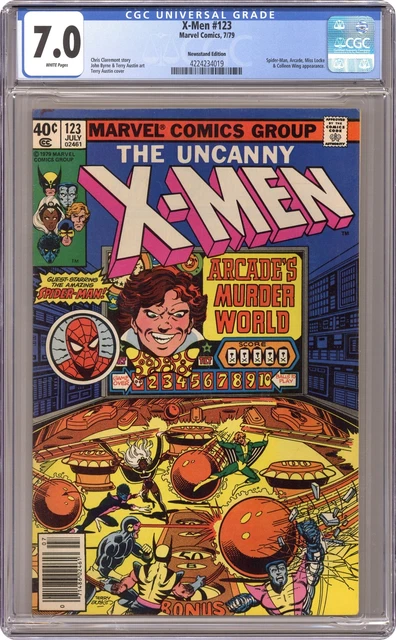 Uncanny X-Men #123 CGC 7.0 Newsstand 1979 4224234019