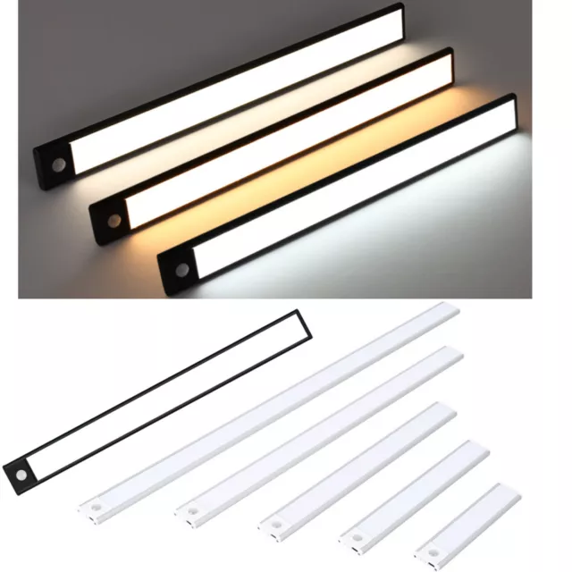 8 LED CAPTEUR Mouvement sans Fil USB Veilleuse Pir Pile Armoire Éscalier  Lampe 》 EUR 6,89 - PicClick FR