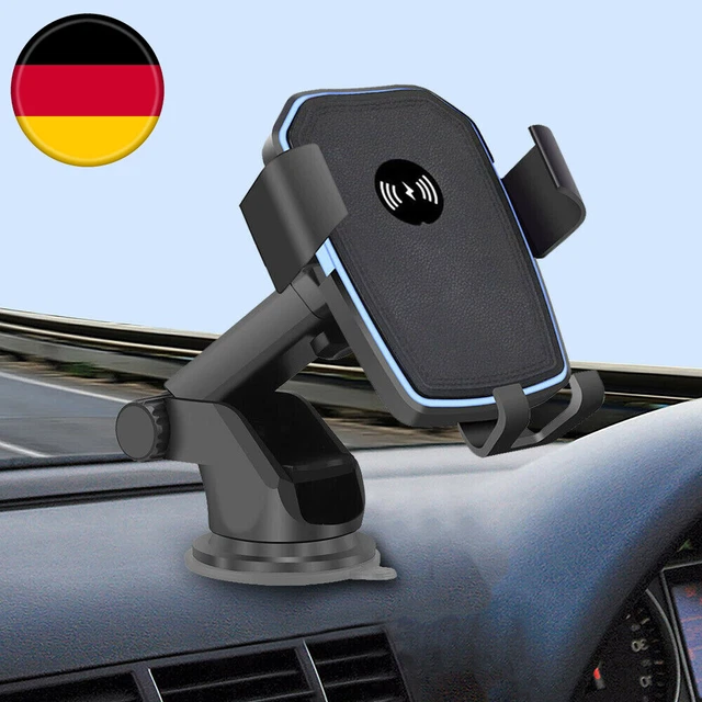 Qi Wireless Autohalterung Handy Halter mit Induktive Ladefunktion Universal KFZ