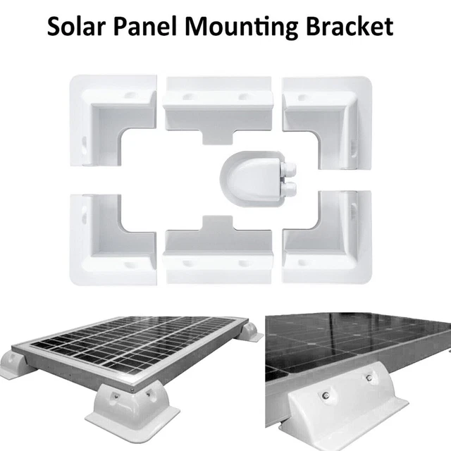 7-teiliges Solarpanel Halterungsset - Bohrfrei Für Wohnmobile & Dächer