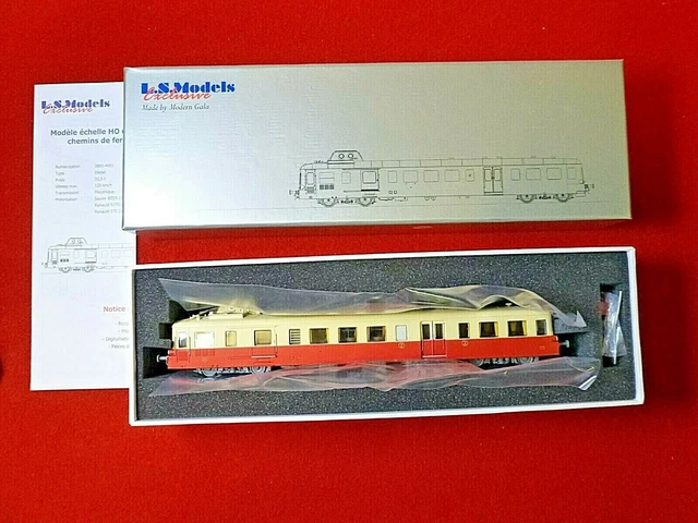LS Models Autorail X 4000 Picasso – HO Digital ép.III/IV Clermont-Ferrand