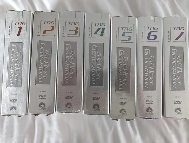 Star Trek The Next Generation DVD Collection Complete Series Seasons 1-7 Box Set