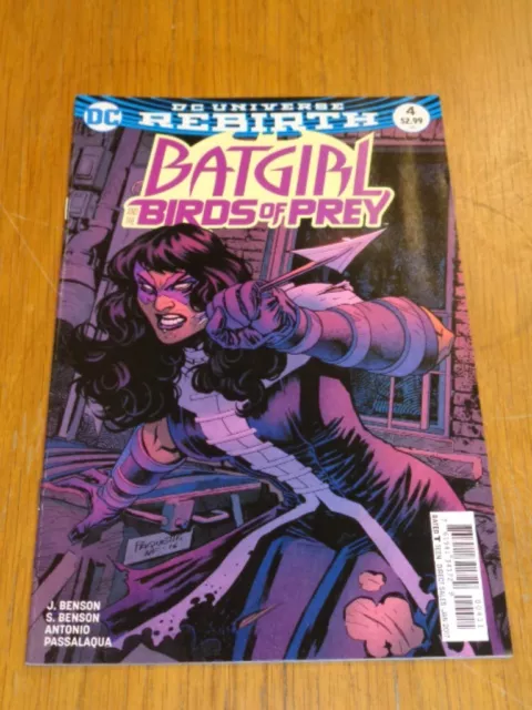 Batgirl & Birds Of Prey #4 Dc Universe Rebirth January 2017 Vf (8.0)