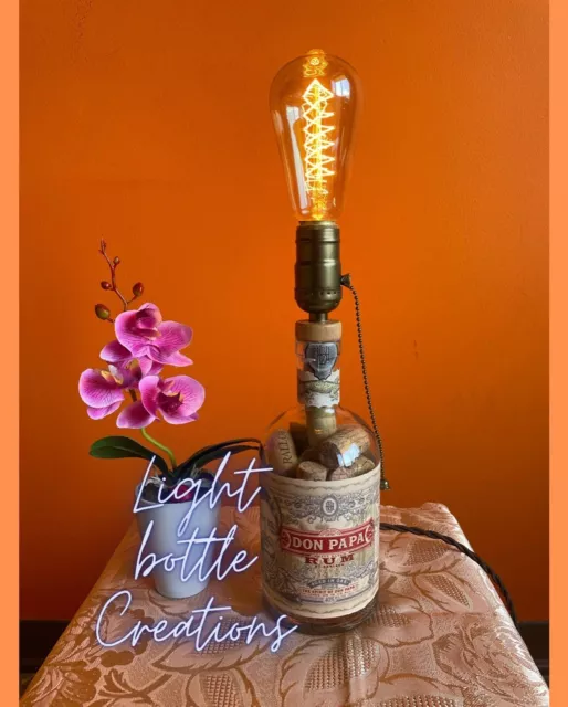 LAMPADA DA TAVOLO bottiglia Don Papa Rum EUR 30,00 - PicClick IT
