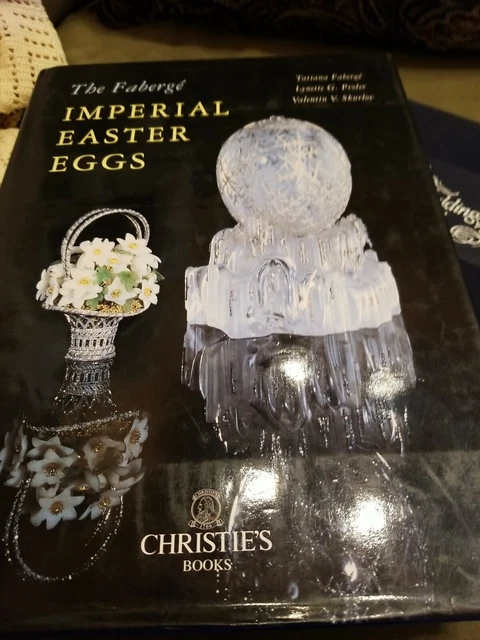 The Faberge Imperial Easter Eggs Hardcover book with beautiful full color photos