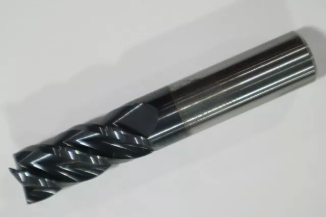 5/8" SOLID CARBIDE VARIABLE HELIX ALTiN COATED END MILL, ZCC-C, VSM-4E-5/8  C175