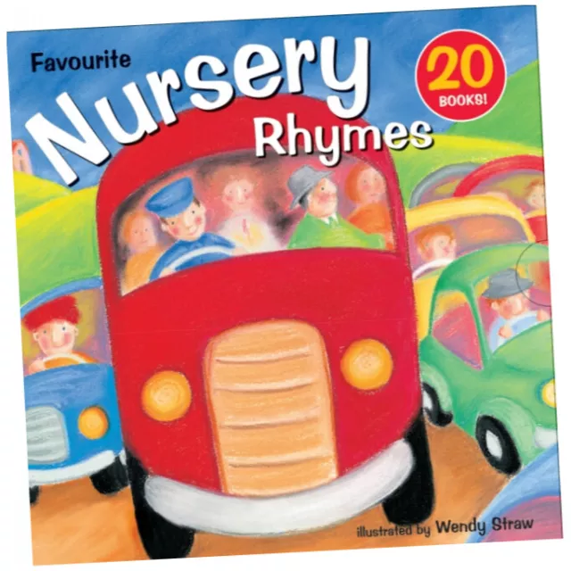 20 Favourite Nursery Rhymes: 20 Book Box Set - Wendy Straw (2014, Boxed pac...Z2