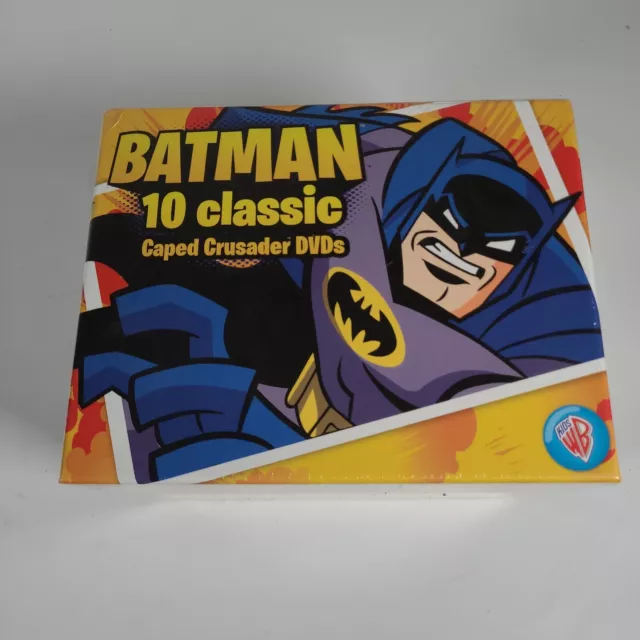 Batman 10 Classic Caped Crusader DVD Boxset Brand New Sealed WB Animated