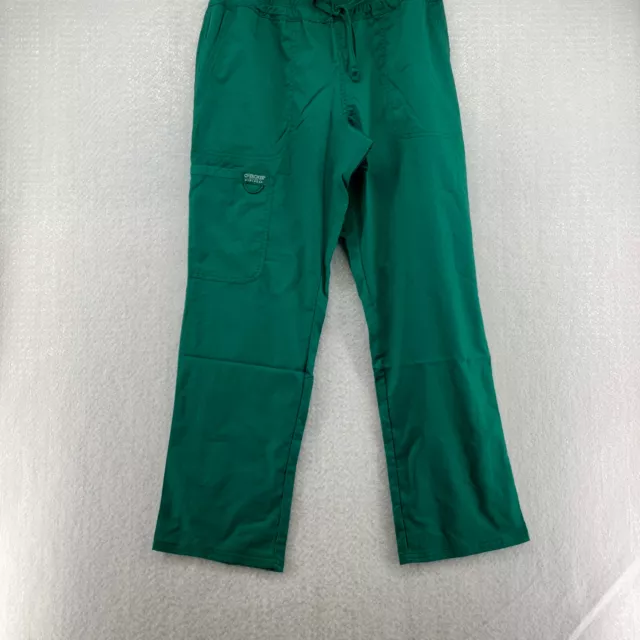 Cherokee Authentic Workwear Womens Green Pull On Scrubs Pants Size Medium