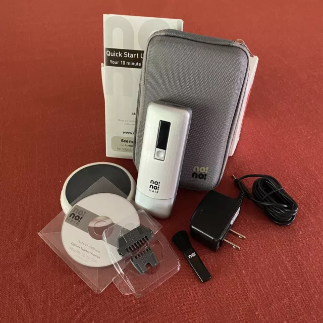 ¡No! ¡No! Kit de depilación sistema modelo 8800 - estuche, accesorios, instrucciones