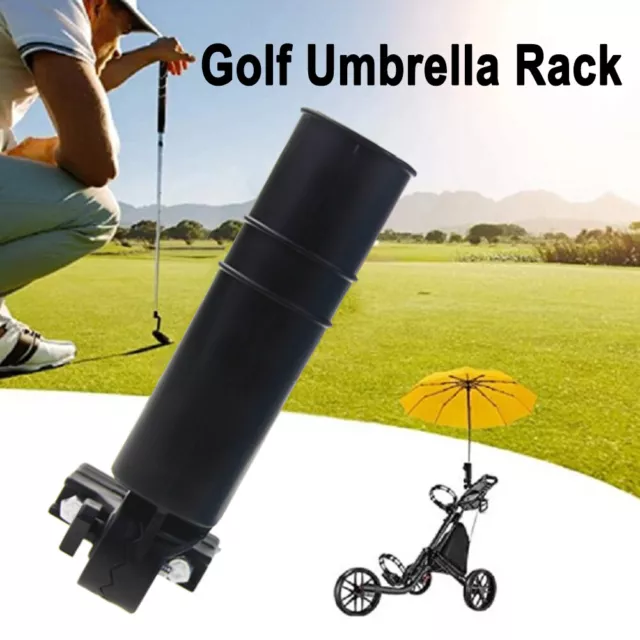 Golf Push Cart Umbrella Holder for Golf Cart Handles Baby Stroller Wheelchair FR 3