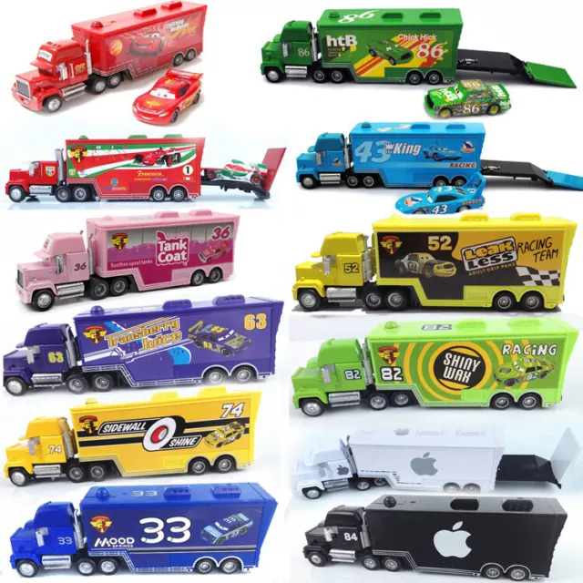 DISNEY PIXAR CARS Lightning Mcqueen Truck Mack Car The King Kids Toy 24.95 PicClick AU