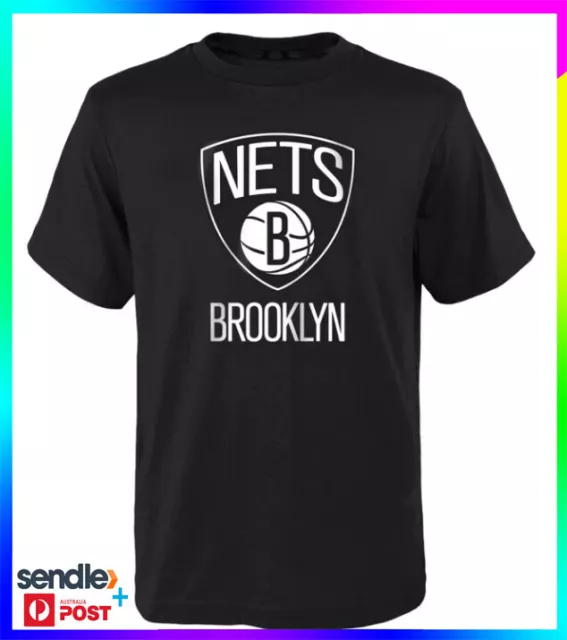 NBA BROOKLYN NETS Adults Mens Boys Teens Unisex Cotton  T shirt Tee Top Gift