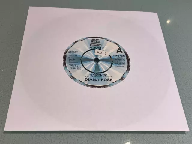 Diana Ross - Tenderness - Medley - Vinyl Record 7" Single - 1980 Motown TMG 1248