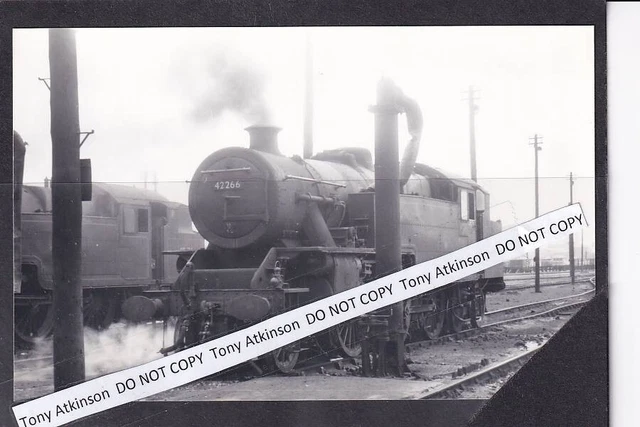 BR EX LMS - Class 4 2-6-4T No. 42266 @ Polmadie - Vintage Image ...