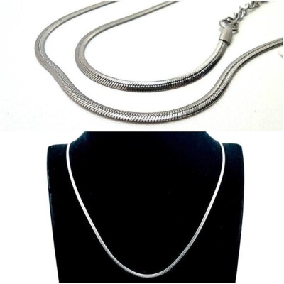 Accurist Dolce Catena 925er Argento Collier IN Collana Sottile Accessori come Nuovo 