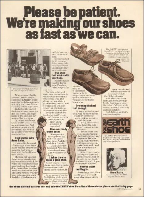 Vintage 197s sales earth shoes