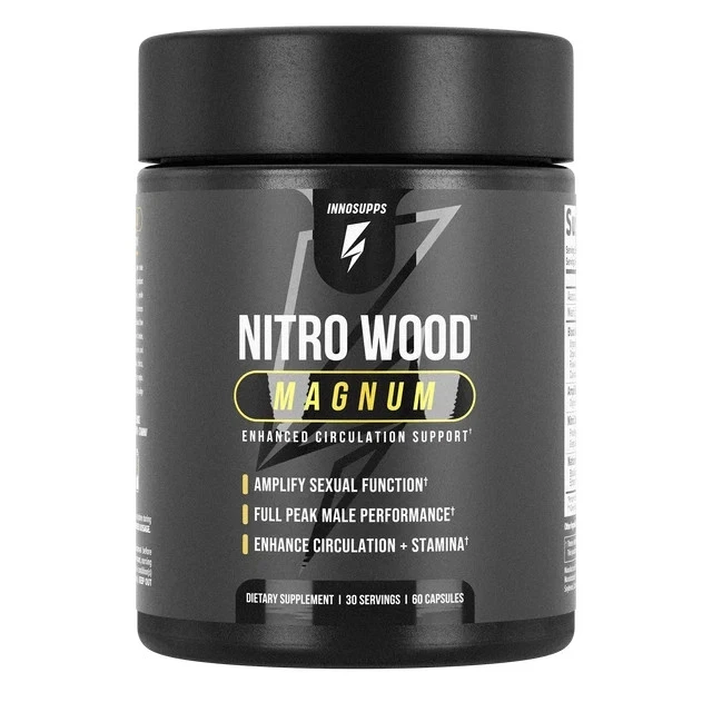 INNO SUPPS NITRO Wood MAGNUM Enhanced Circulation, Stamina, Sex Support ...
