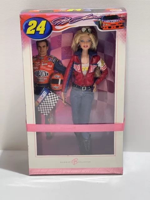 Barbie Doll NASCAR JEFF GORDON #24 Pink Label Model Muse Collector NIB 2006 B13