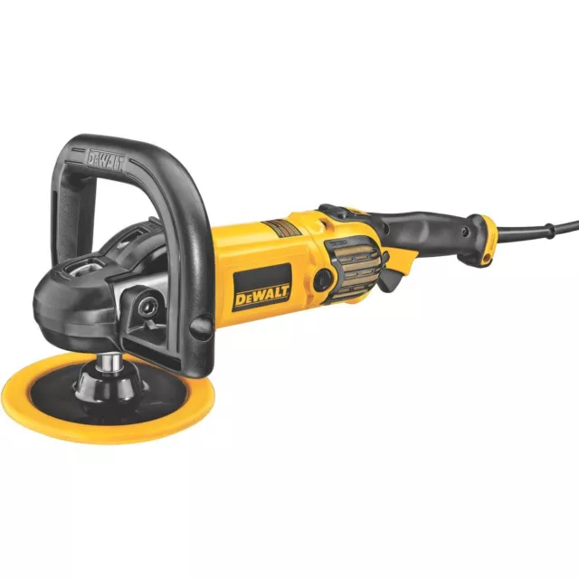 DEWALT DWP849X Levigatrice Lucidatrice 180 mm con disco lana velocità regolabile 3