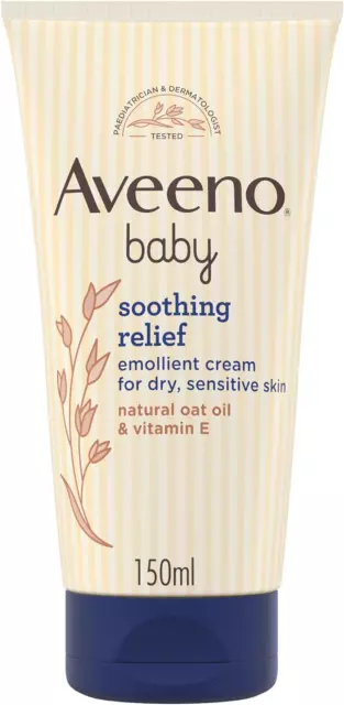 Aveeno Baby Soothing Relief Emollient Cream 150 ml