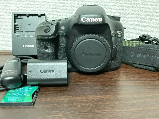 【Near Mint】Canon EOS 7D 18.0 MP Digital SLR Camera From JAPAN Fedex