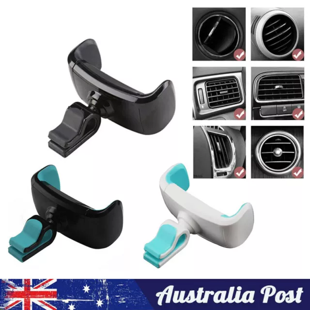 Car Air Vent Mount Cradle Holder 360°Rotating Stand for Mobile Cell Phone GPS