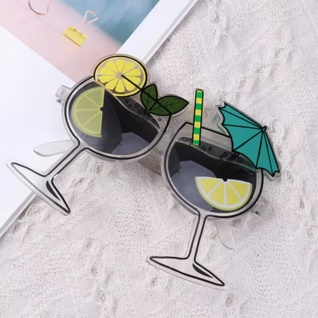 Lemon Cocktail Cup Sunglass Party Costume Accessories Tequila