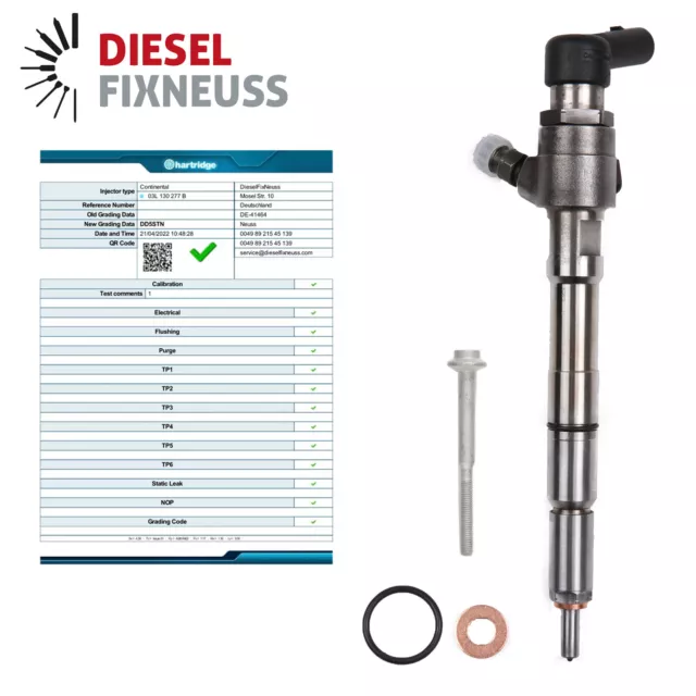 ✅injecteur VOLKSWAGEN GOLF VI 1.6 TDI 105 CV SIEMENS/VDO 03L130277B (5WS40539)