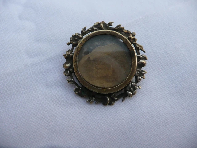 BROCHE ANCIENNE DEPOSE ARGENT 925 MILLIEMES 8 GRAMMES 30 OXYDES W1037