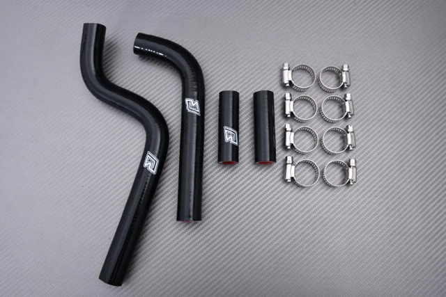 Kit Durites Silicone Samco Vert Performance Pour Kawasaki KX250 E1/F1/G1 1987-1989 - Fabriqué UK