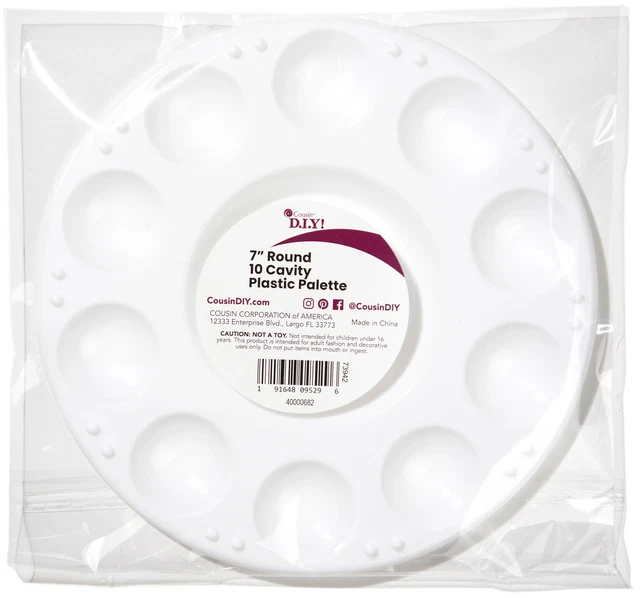 Paleta de plástico - blanco -40000682