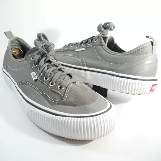 Vans Shoes Off The Wall Ultra Cush Mens Sz 10 Womens 11.5 Gray Suede 721356 Rare