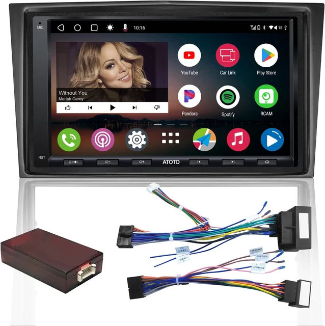ATOTO A6PF 7 Zoll Android Doppel DIN Autoradio kompatibel mit ausgewählten Vauxhall