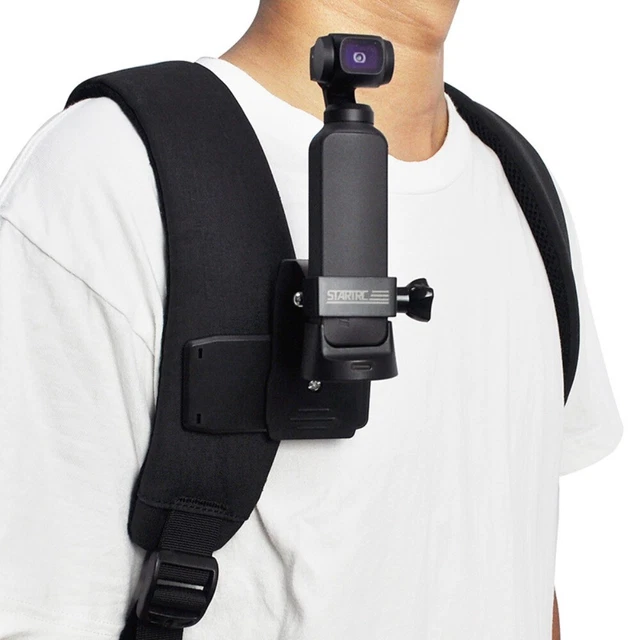 Accesorios de base fija expansión de montaje de cámara de bolsillo con clip para DJI Osmo Pocket2