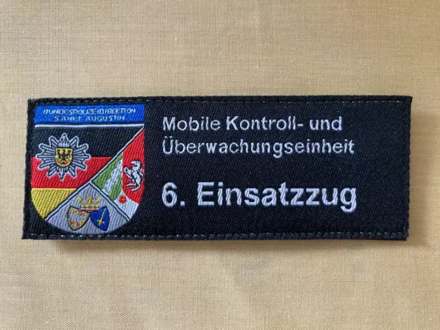 Polizeiabzeichen-Abzeichen-Bundespolizei-MKÜ-6. Zug