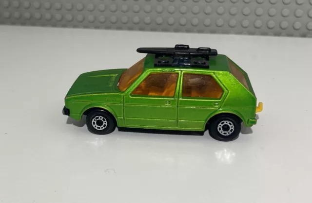 Lesney Matchbox VW Volkswagen Golf No. 7 Superfast 1976 selten #K2301