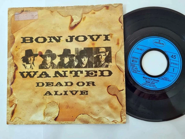 BON JOVI - Wanted dead or alive 7'' Vinyl Germany EUR 17,99 - PicClick FR
