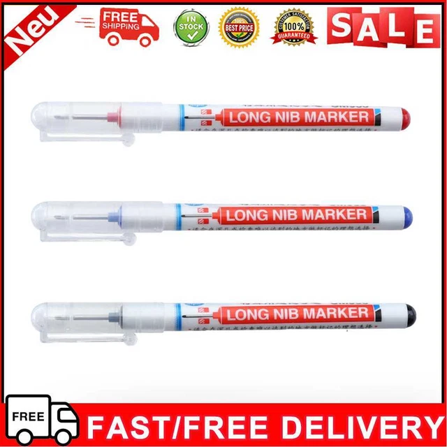 Multi-purpose Deep Hole Marker Pens Bathroom Multi-function Depth Marker