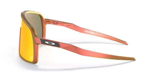 Oakley Sutro Troy Lee Designs Red Gold Shift Prizm Ruby OO9406-48 Sonnenbrille 3