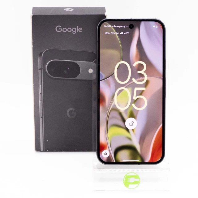 GOOGLE PIXEL 9 128GB - Network Unlocked - Black Obsidian - Very