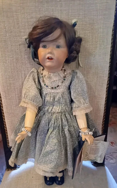 KESTNER JDK 211 48 CM Poupée Ancienne Reproduction Antique Doll