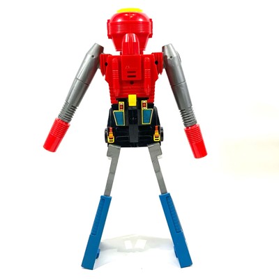 transforming robot blue hat