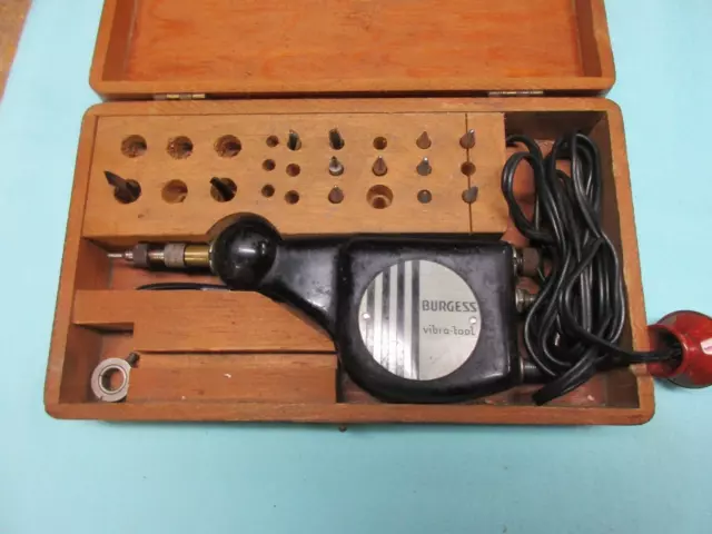 BURGESS V-88 VIBRO-TOOL engraver Tested and working