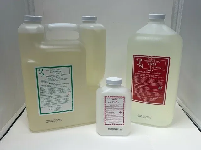 X-ray Developer & Fixer Concentrate Combo-Case-Pak, 10 Gallons Each 4010D-4010F
